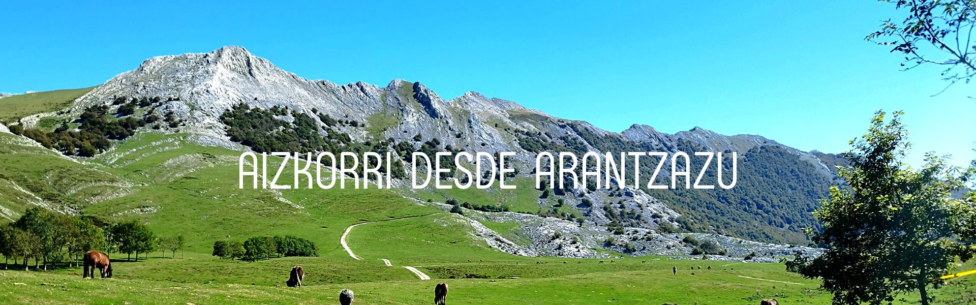 Aizkorri desde Arantzazu