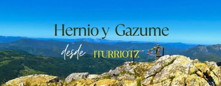 Hernio y Gazume, desde Iturriotz