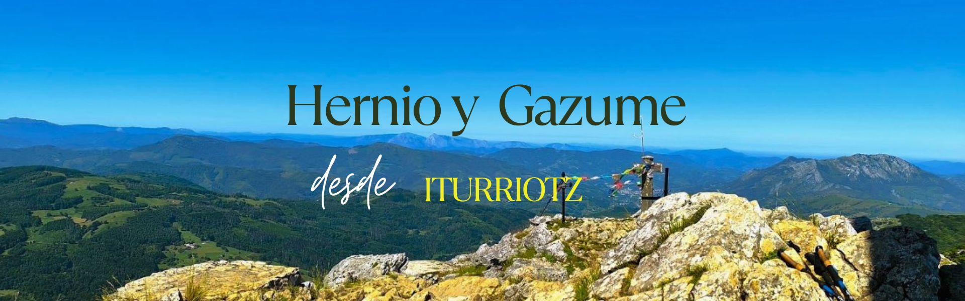 Hernio y Gazume, desde Iturriotz