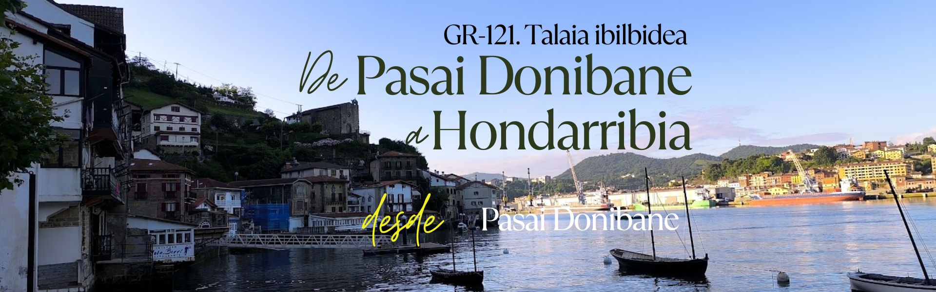 De Pasai Donibane a Hondarribia, por el GR-121