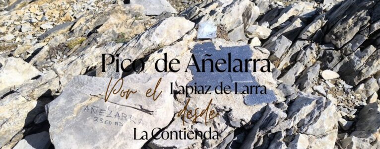 Pico de Añelarra. Por el lapiaz de Larra